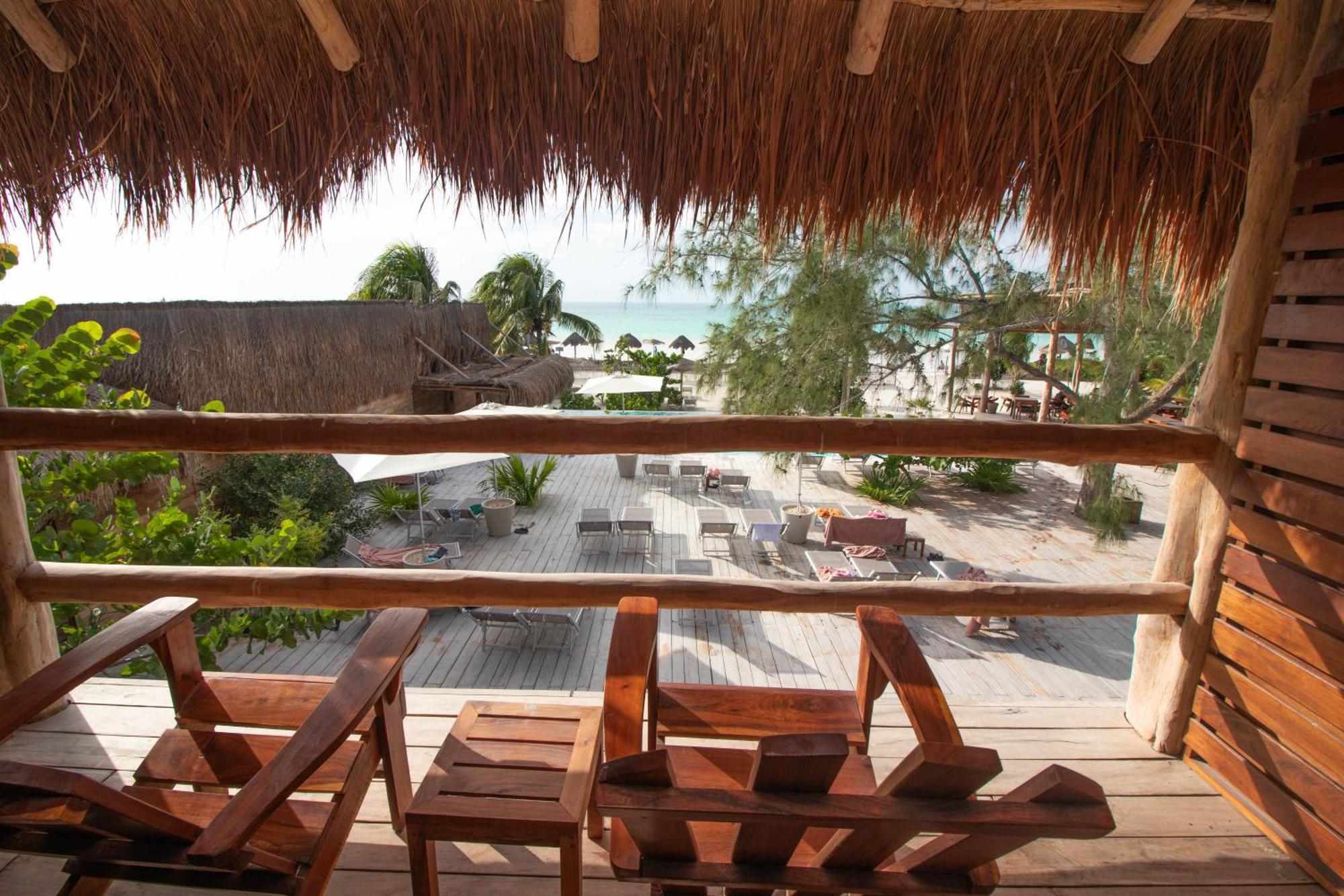 My Blue Hotel Holbox Extérieur photo View from a hotel in Tulum